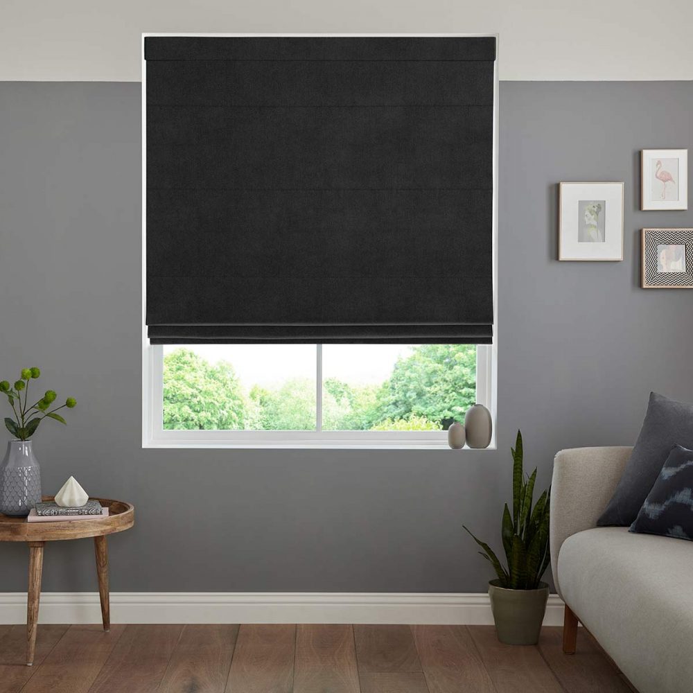 Cassandra  Ebony Roman Blind