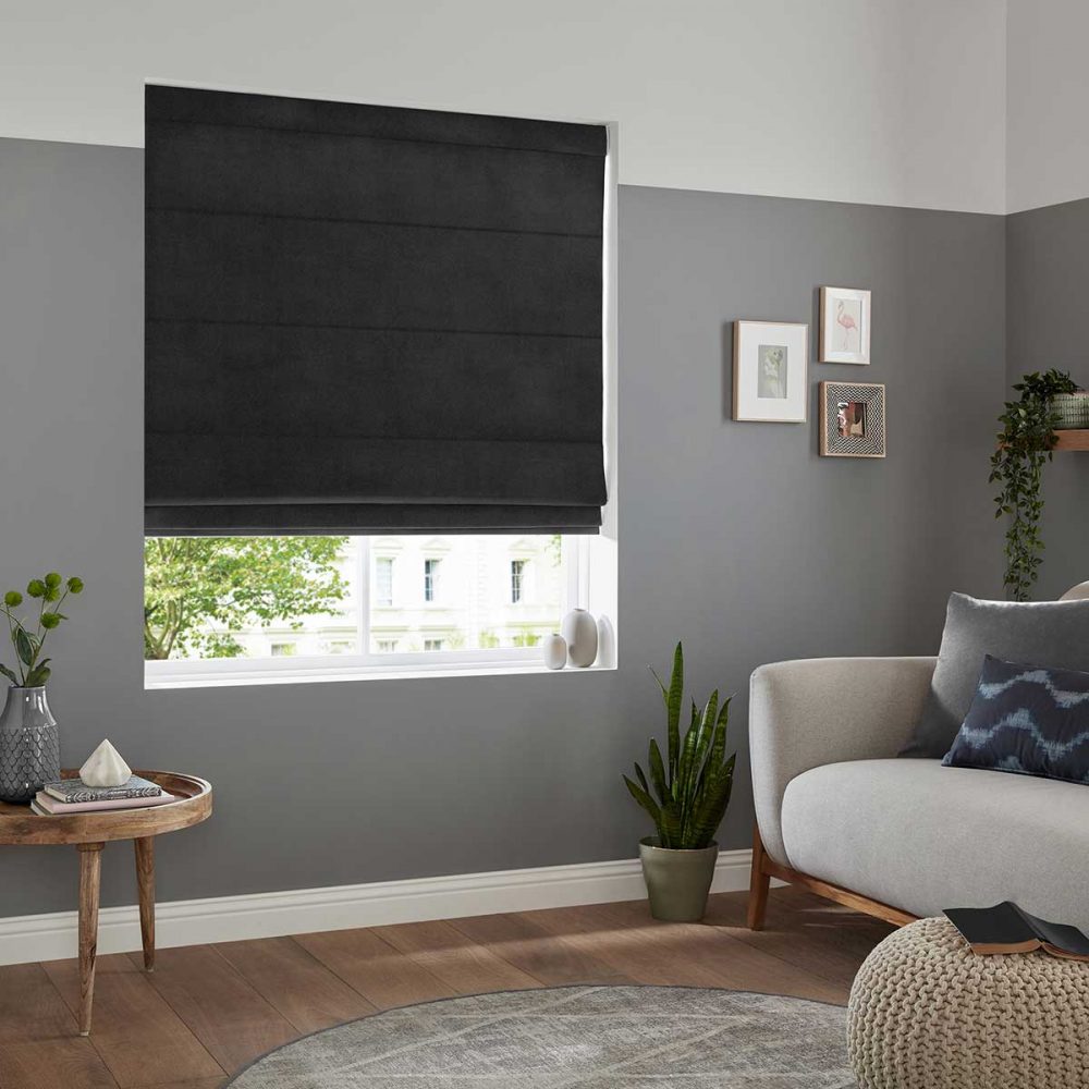 Cassandra  Ebony Roman Blind