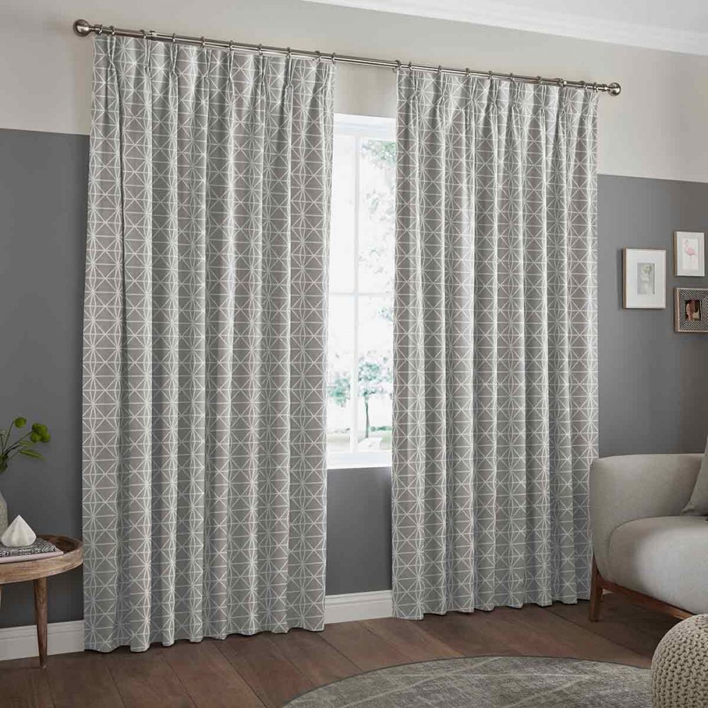 Astrid Silver Curtain