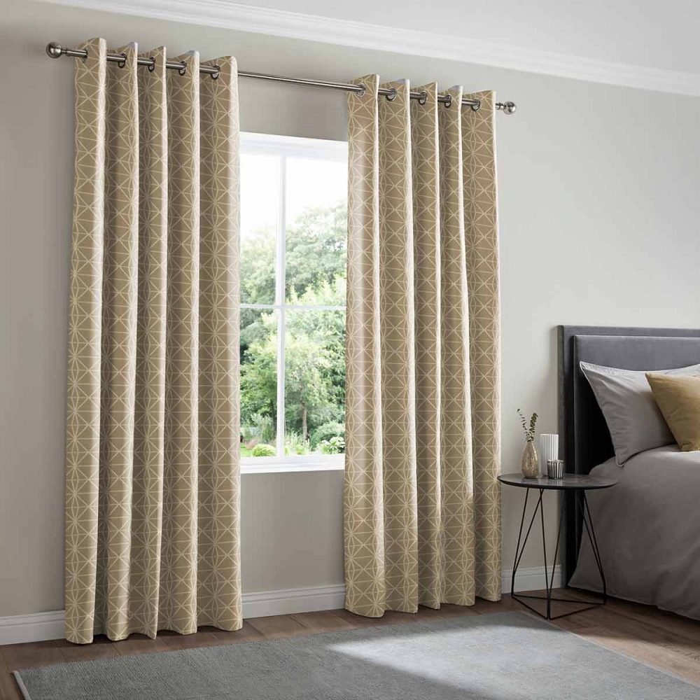 Astrid Caramel Curtain