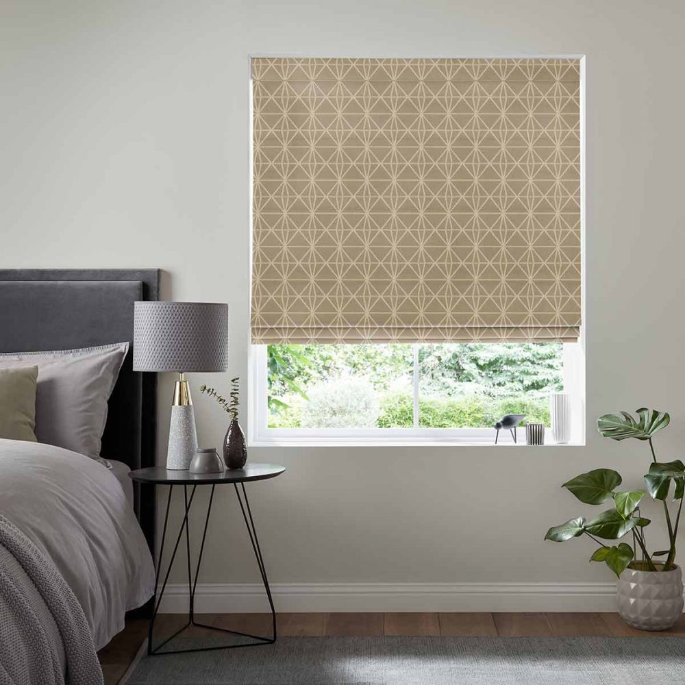 Astrid  Caramel Roman Blind