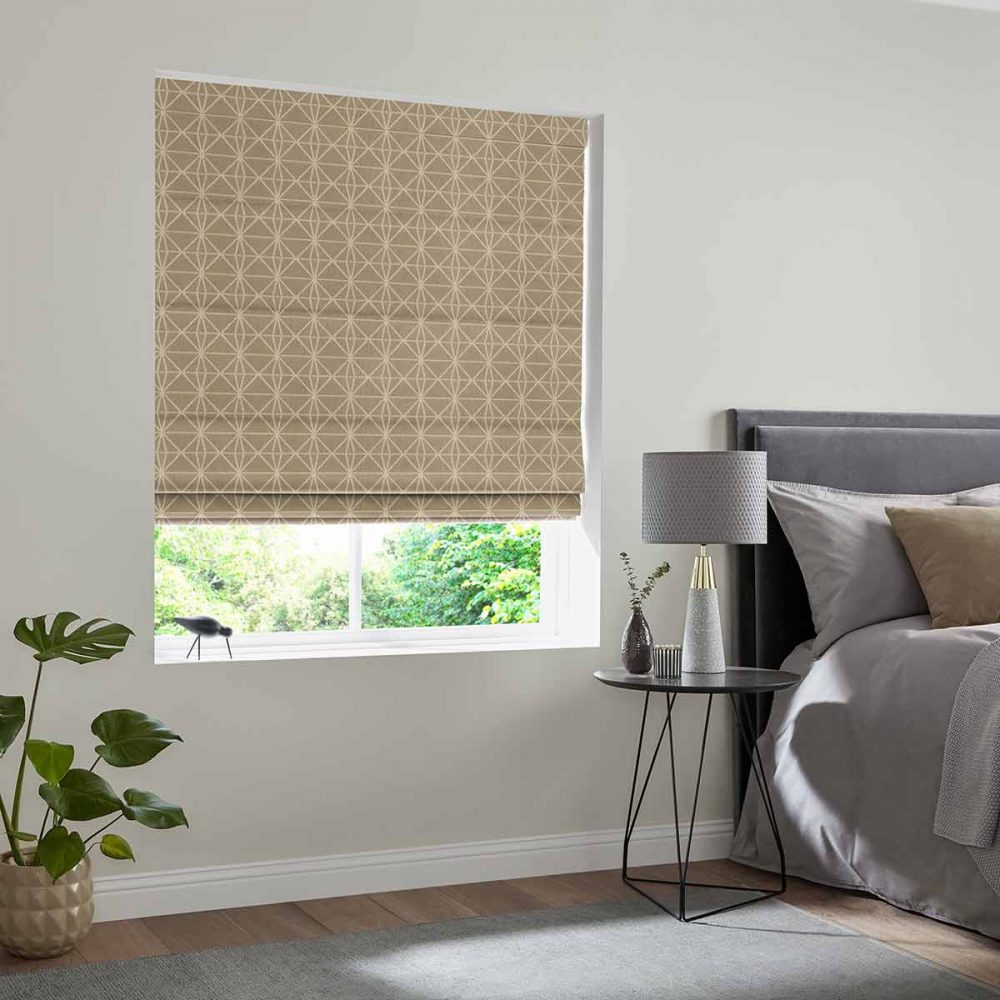 Astrid  Caramel Roman Blind