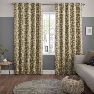 Otilie Ochre Curtain