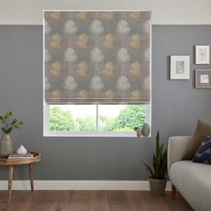 Novak  Graphite Roman Blind