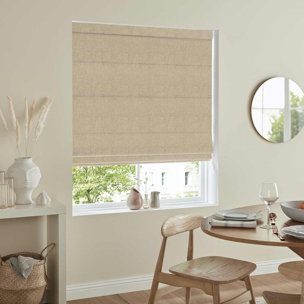 Clara Linen Roman Blind