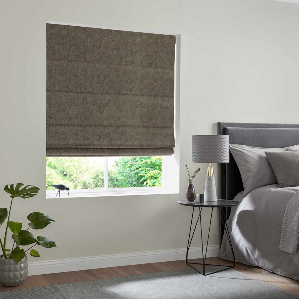 Clara Hessian Roman Blind