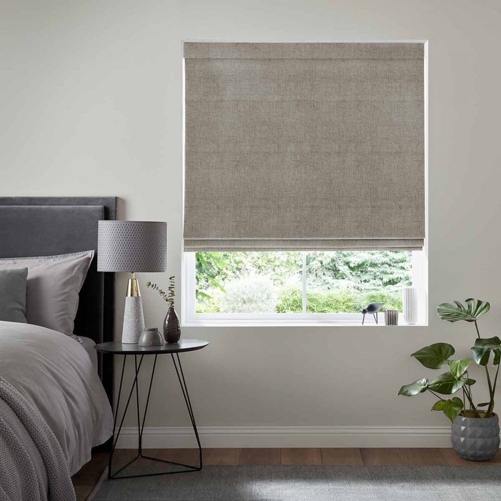 Clara Ghost Roman Blind