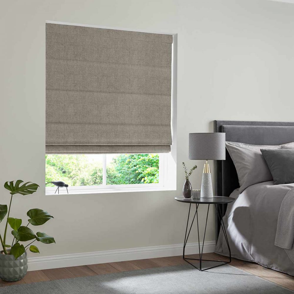 Clara Ghost Roman Blind