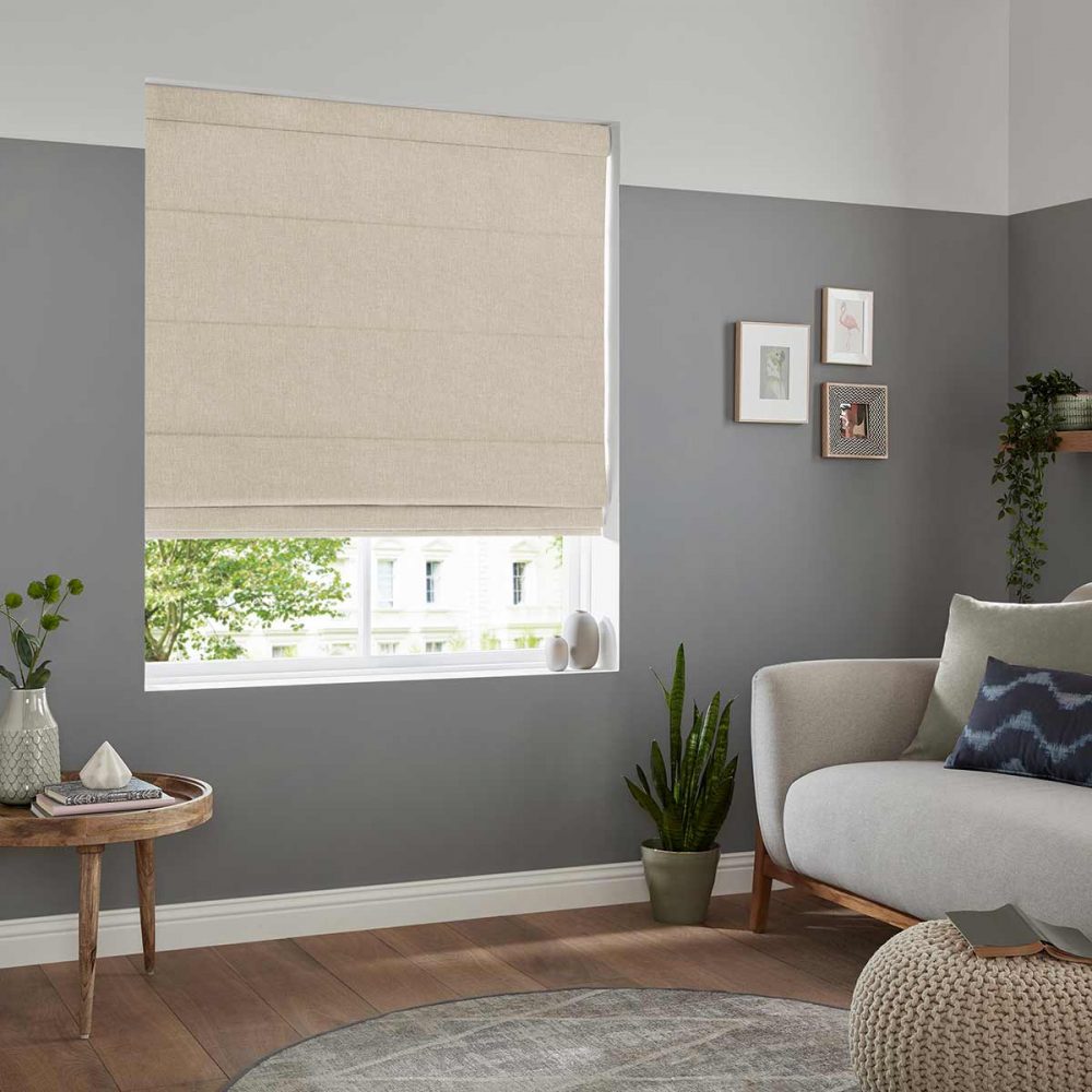 Frida Oyster Roman Blind