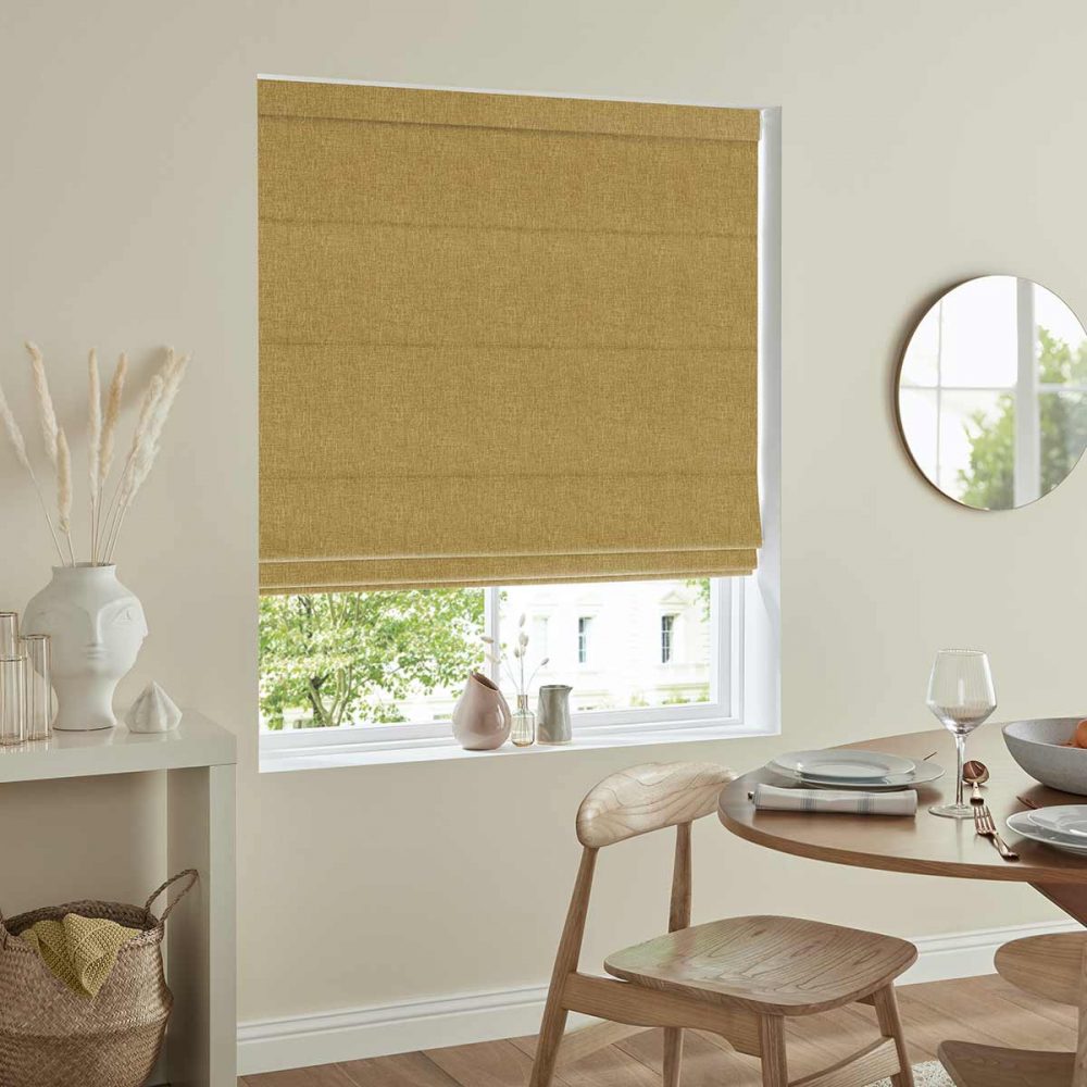 Frida Saffron Roman Blind