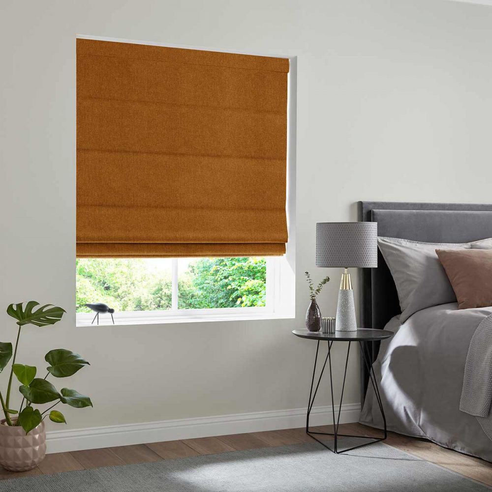 Frida Rust Roman Blind