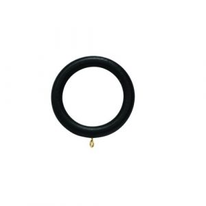 Woodline 28mm Black Rings 1 Pack of 4