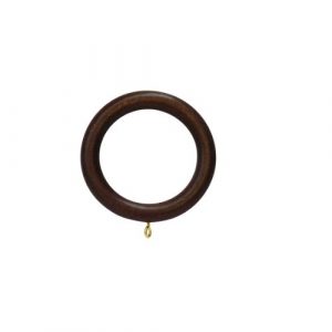 Woodline 28mm Dark Oak Rings 1 Pack of 4