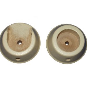 Woodline 28mm Cream Recess Bracket 1 Pack of 2