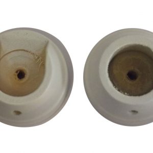 Woodline 28mm White Recess Bracket 1 Pack of 2