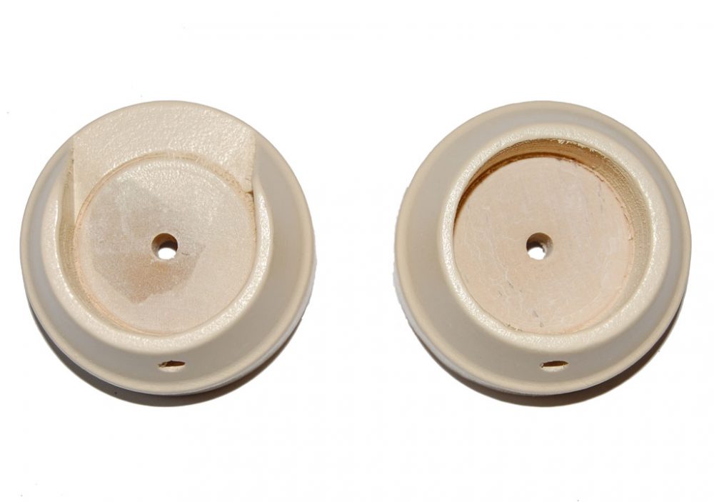 Woodline 35mm Cream Recess Bracket 1 Pack of 2