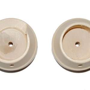 Woodline 35mm Cream Recess Bracket 1 Pack of 2