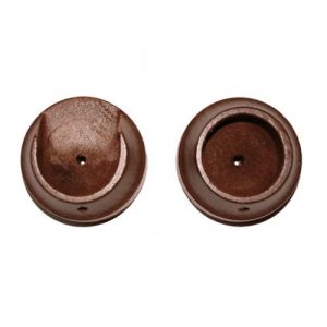 Woodline 35mm Rosewood Recess Bracket 1 Pack of 2