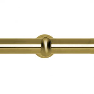 Neo 28mm Spun Brass Stud Metal Eyelet Pole Set