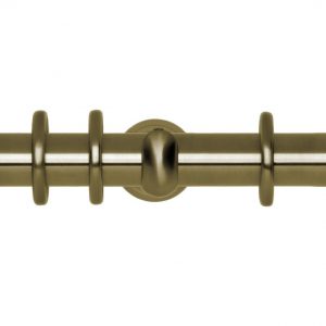 Neo 28mm Spun Brass Stud Complete Metal Pole Set