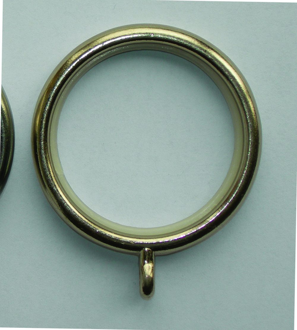 Neo 28mm Spun Brass Nylon Lined Rings 1 Pack of 6