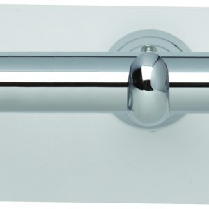 Neo 28mm Chrome Stud Metal Eyelet Pole Set