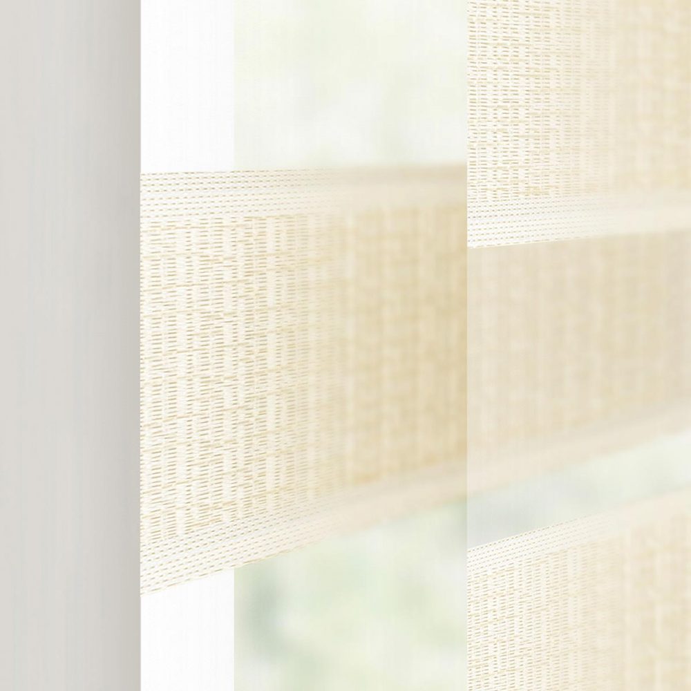 Rattan Ivory Fifty50 Blinds