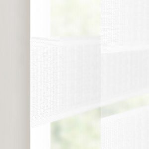 Rattan White Fifty50 Blinds