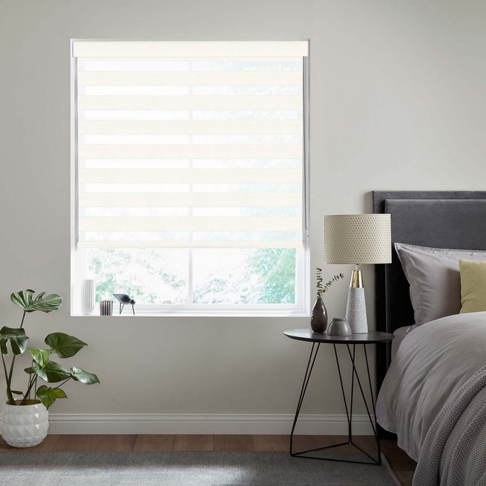 Cooper Winter White Fifty50 Blinds