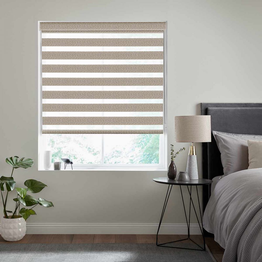 Cooper Taupe Fifty50 Blinds