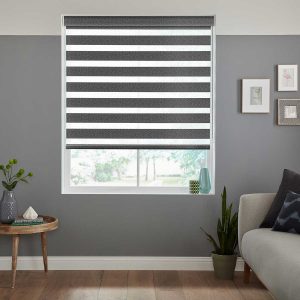 Cooper Charcoal Fifty50 Blinds