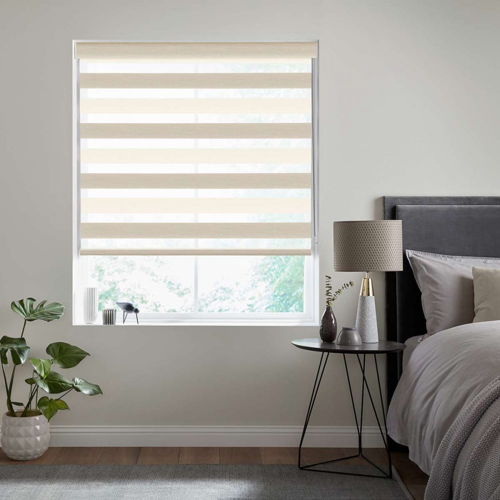 Gemini Cream Fifty50 Blinds