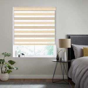 Gemini Beige Fifty50 Blinds