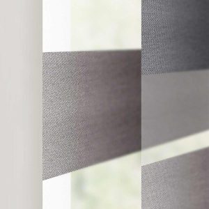 Gemini Grey Fifty50 Blinds