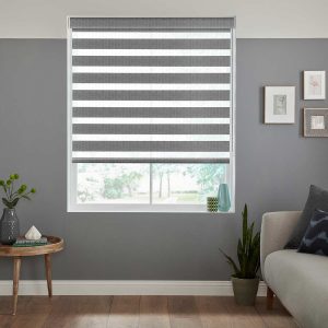 Hive Charcoal Fifty50 Blinds