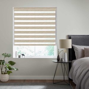 Kira Bamboo Natural Fifty50 Blinds