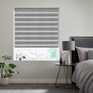 Lacey Grey Fifty50 Blinds