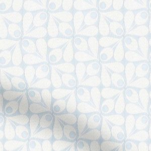 Woven Acorn Cup Mid Powder Blue Cushion