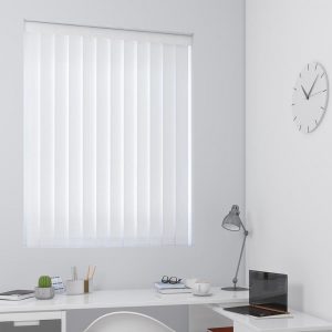 Brooklyn White Vertical Blind