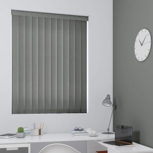 Emiliya Charcoal Vertical Blind