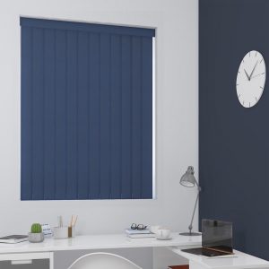 Emma Indigo Vertical Blind