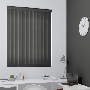 Emma Noir Vertical Blind