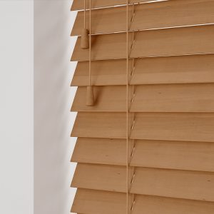 Honey  - 50mm Real wood Blind