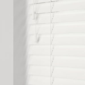 Snow Gloss  - 50mm Real wood Blind