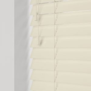 Ivory Gloss  - 50mm Real wood Blind