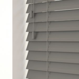 Slate Fine Grain -50mm Faux wood Blind