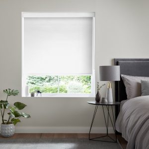 Maitlin White Roller Blinds