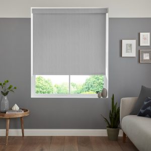 Shipley Light Grey Roller Blinds