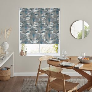 Wild Teal Roller Blinds