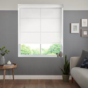 Maya White Roller Blinds